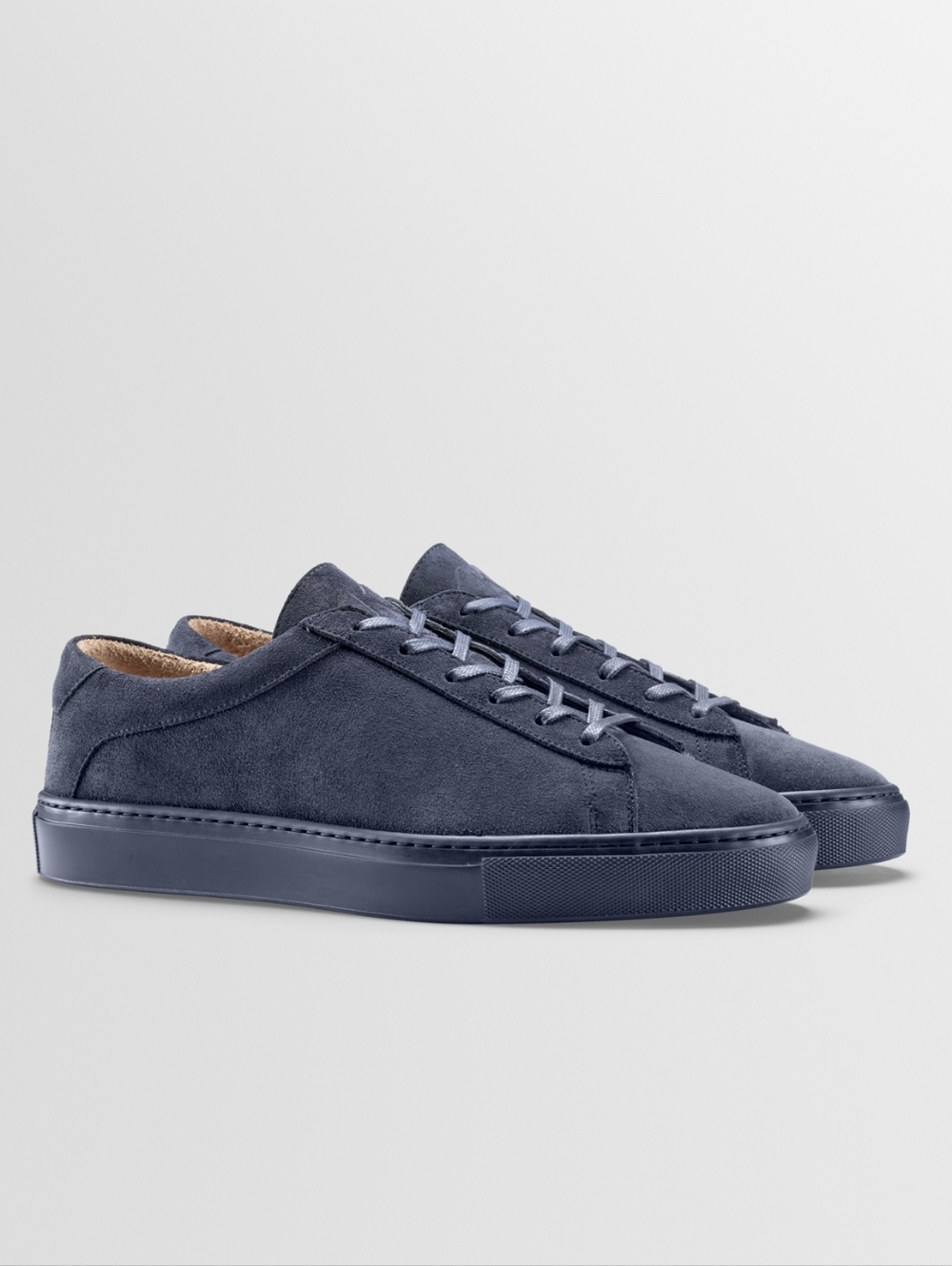 Koio Capri Suede Sneaker Navy